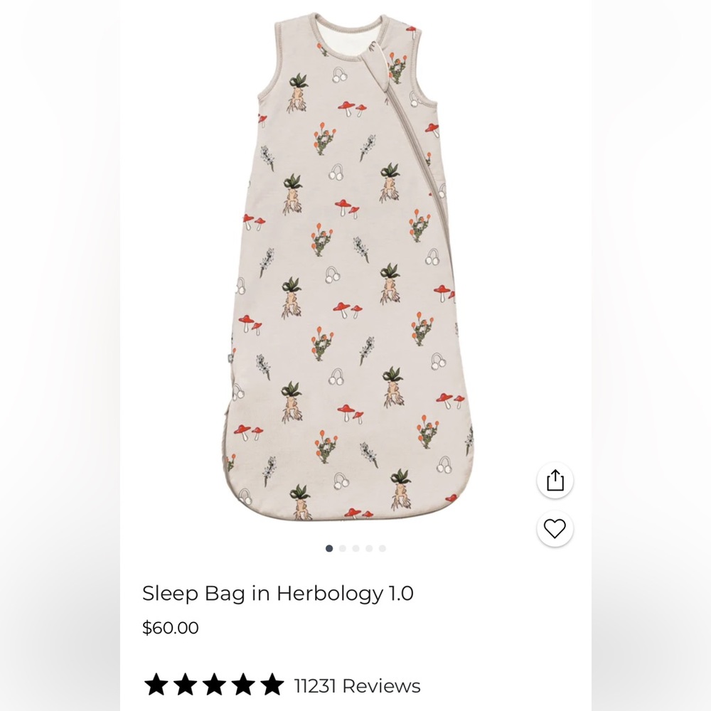 Kyte Baby Sleep Bag in Herbology Harry Potter Edition
